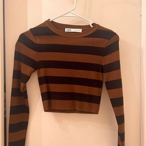 Zara Striped Long Sleeve